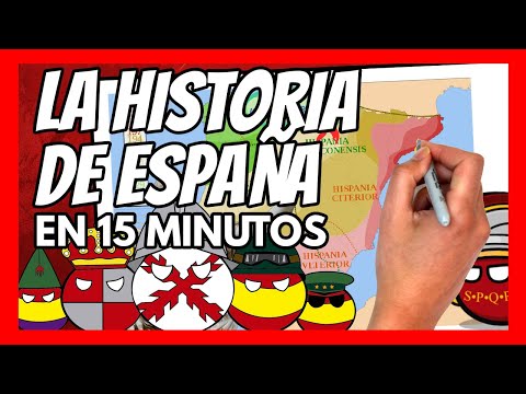 ✅ La HISTORIA DE ESPAÑA en 15 minutos | El RESUMEN definitivo
