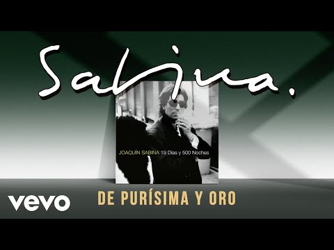 De purísima y oro