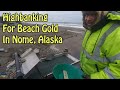 Highbanking For Beach Gold In Nome Alaska