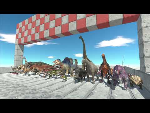 55 Units Speed Race Marathon - Animal Revolt Battle Simulator