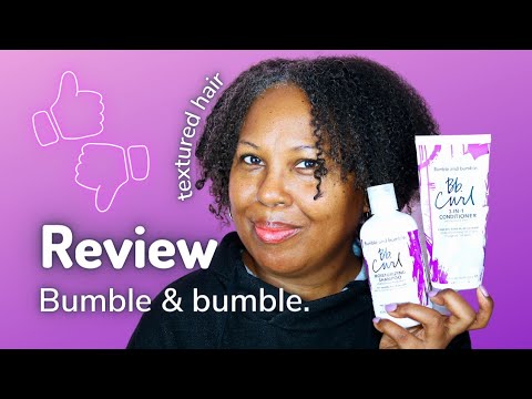 Bumble and Bumble Bb Curl Review on Natural Textured...