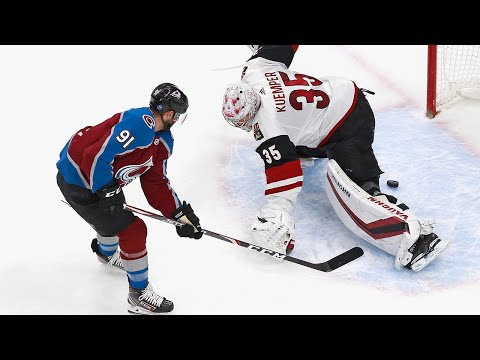 Kadri continues domination with 2-goal game to eliminate Yotes