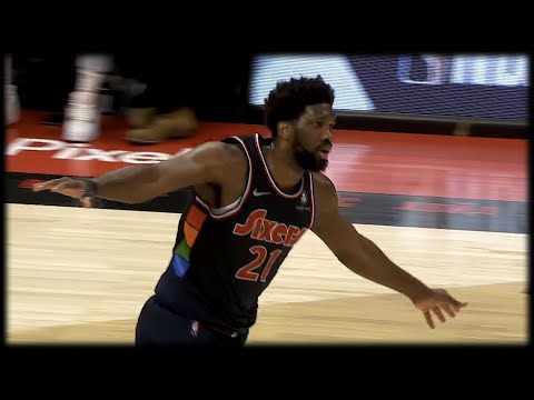 Joel Embiid gets INSTANT KARMA after the Airplane Troll 😆 KARMA IS A B!!