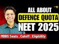 All About Defence Quota In NEET 2025 Total Seats Cutoff Eligibility Criteria Neet