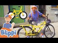 Blippi Learns Explores The Town On A Bicycle Educational Videos For Kids