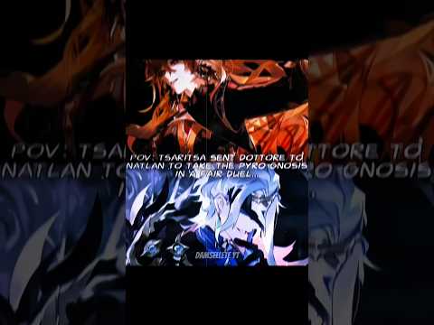 DOTTORE VS MAVUIKA🥀 #genshinimpact #edit #shorts