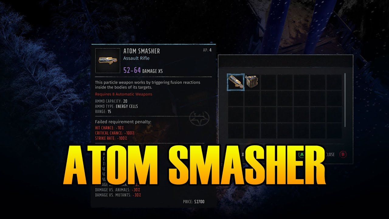 Wasteland 3 Unique Weapon Locations XLunargaming