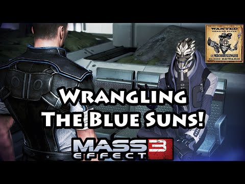Mass Effect 3 - Aria Blue Suns Quest Walkthrough - 4K Ultra HD