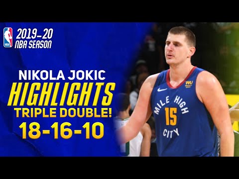 Nikola Jokic Full Highlights Vs Boston Celtics - Triple Double! - 18 pts , 16 Rebs & 10 Assists -