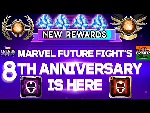 🤨 8 Year Anniversary FREE rewards 😎 in Marvel future fight Mr GAMER VINES Hindi 👍