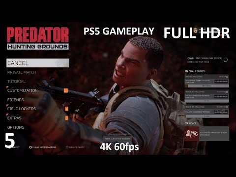 PREDATOR: HUNTING GROUNDS Walkthrough Gameplay Part 5 - (FULL GAME) PS5 Gameplay 4K 60fps