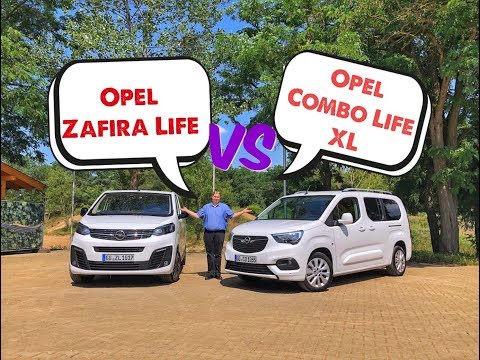 Opel Combo Life XL - Besser als der Opel Zafira Life ?! Erster Vergleich