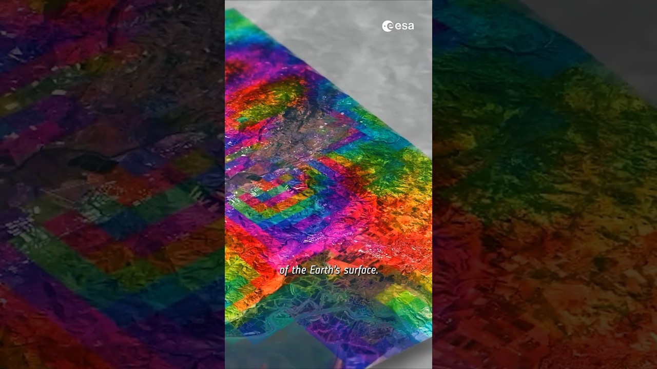 How radar satellites detect ground movement 🌍
