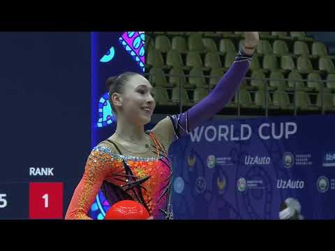 Anastasiya Sarantseva - Ball - (27,45) - World Cup - Tashkent - 27-4-25