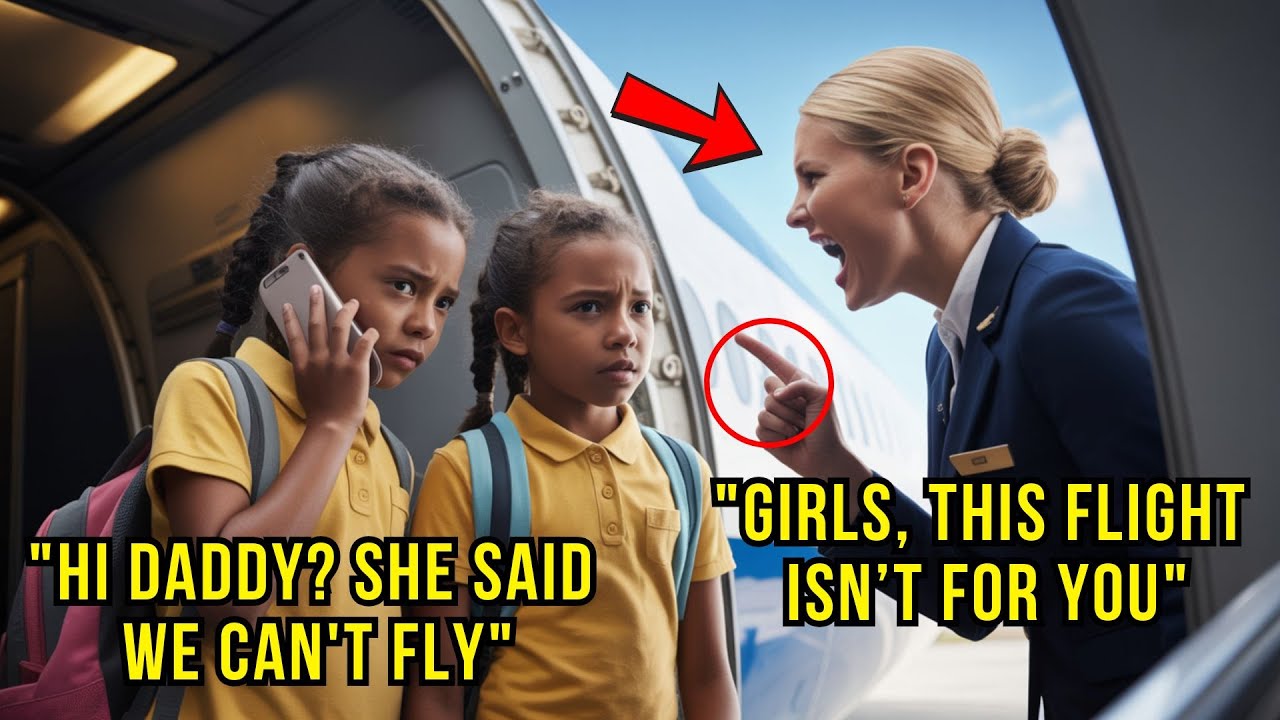Twin Black Girls Denied Boarding—Until Their Phone Call to CEO Dad Pulls the Plug on Flights