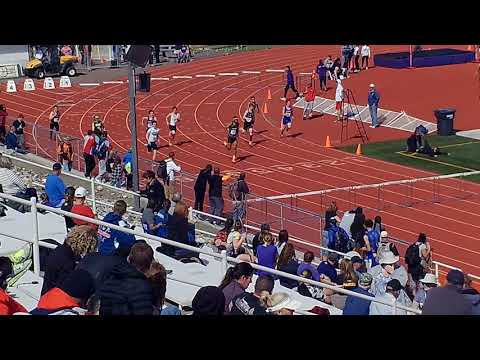 2018 Pasco Invitational Boys 300m Hurdles Section 1