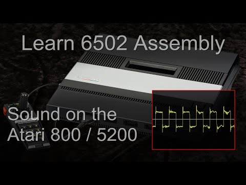 Sound on the Atari 800 / 5200 - 6502 Assembly Lesson P23