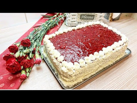 Torta od malina i mascarpone kreme.Prozracna lagana prava ljetna torta.Moja omiljena kombinacija🥰