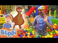 Blippi Visits Kinderland Indoor Playground Learn Colors For Kids Educational Videos For Toddlers