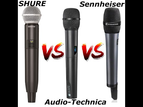 Digital Wireless mics compared | Shure vs Audio-Technica vs Sennheiser | GLXD vs EW D1 vs System 10