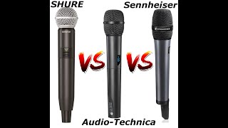 Video thumbnail for Digital Wireless mics compared | Shure vs Audio-Technica vs Sennheiser | GLXD vs EW D1 vs System 10 by TGBATG