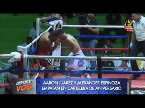 Excelente cartelera en aniversario de Pinolero Boxing