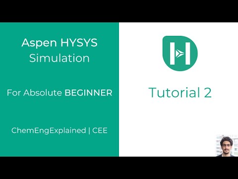 Aspen HYSYS Simulation V11 For Absolute Beginner I Tutorial 2 - Distillation Column I CEE