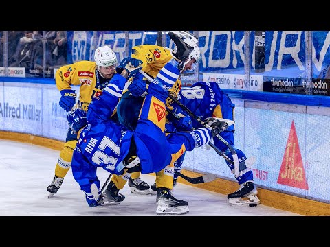 Game Highlights: Playoff-Viertelfinal Game 1 - EVZ vs HCD 1:2