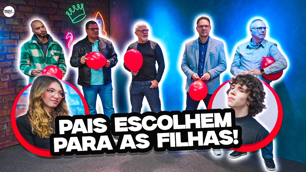 PAIS furam o balão e escolhem o DATE DAS FILHAS