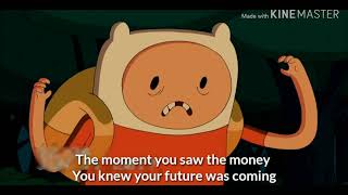 FLORIDA THANG - POUYA by Shitty Lyrics. [Lyric Video Adventure Time]