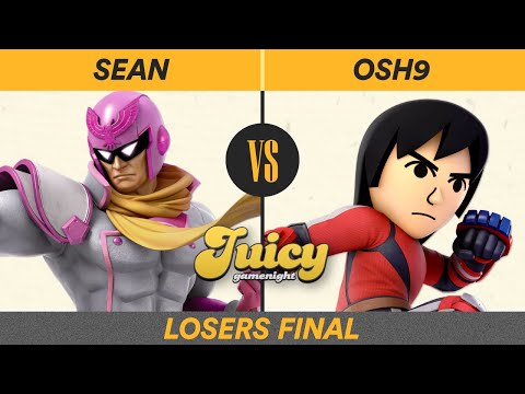 Juicy Monthly (12/2022) | Losers Final - Sean (Captain Falcon) vs Osh9 (Mii Brawler)