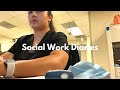 Social Work Diaries: 8hr shifts | few days in my life as a medical social worker