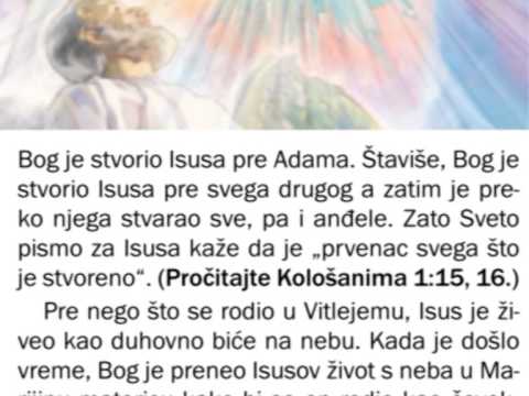 zasto se za isusa kaze  da je Bozji  sin