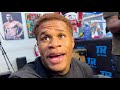 DEVIN HANEY REACTS TO ERROL SPENCE VS TERENCE CRAWFORD OFFICIAL - SAYS FIGHT IS 50/50 & EXPLAINS WHY