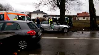 preview picture of video '01.04.2015 Wypadek w Nieporęcie. Dwie ofiary śmiertelne [Gazeta Powiatowa]'