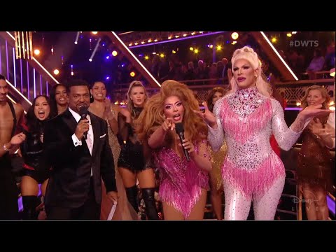 Shangela's final scores on DWTS
