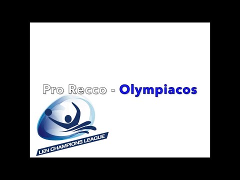 Water-Polo : Ligue des Champions 2023-2024 - Pro Recco - Olympiacos (Les buts) - J3 - Groupe B