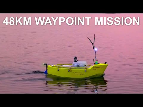 This Guy Built An Autonomous Boat And Proceeded To Have The Time Of His Life Sending It On A 30 Mile GPS Mission