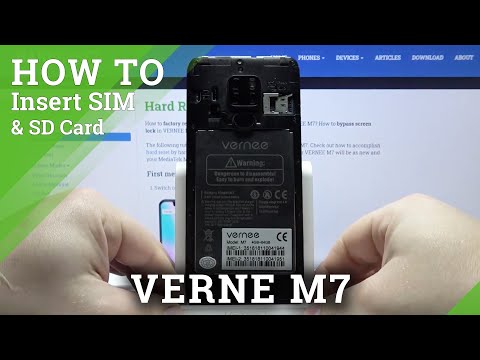 How to Insert SIM & SD in VERNEE M7 – Find Cards Slot