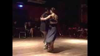 "El Toti" Christian Márquez y Anabela Brogioli @ Maldita Milonga, Canaro "Parque Patricios" Oct 2013