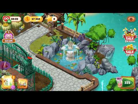 Lost island Blast Adventure 330 level Gameplay Story