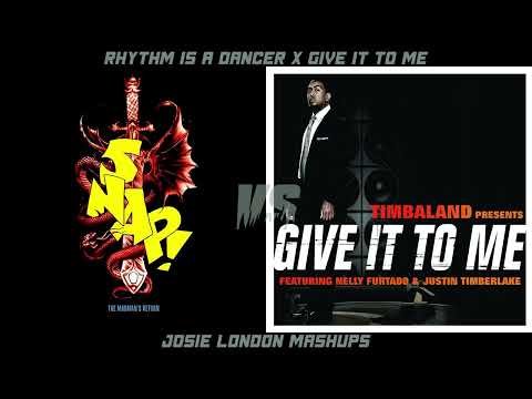 Rhythm Is A Dancer x Give It To Me - Snap! x Timbaland, Nelly Furtado, Justin Timberlake | MASHUP