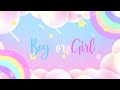 2 Hour Gender Reveal Baby Shower Boy Or Girl Background Video 365Edits Com