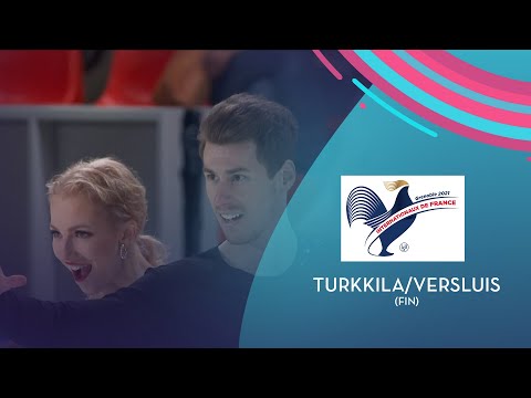 Turkkila/Versluis (FIN) | Ice Dance RD | Internationaux de France 2021  | #GPFigure