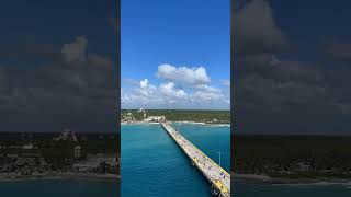 🇲🇽 Travelogue - passageway from cruise to port, Costa Maya #mexico