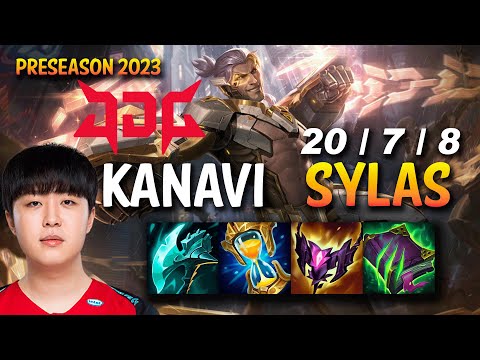 JDG Kanavi SYLAS vs RAMMUS Jungle - KR Ranked