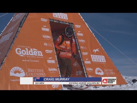 Craig Murray - Freeride World Tour Kicking Horse 2019 (Canada) Winner in the SKI MEN category