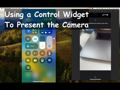 Creating a Control Widget to use the Camera - Journal Part 3