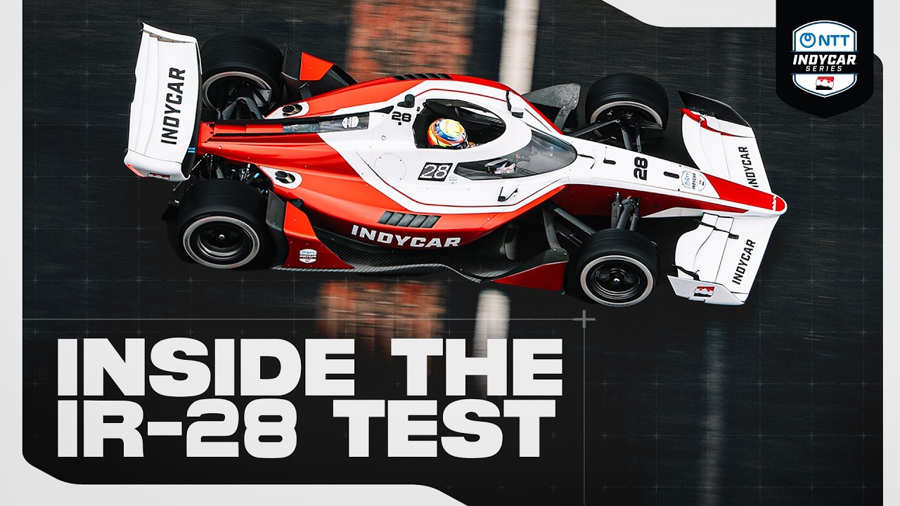 Behind the Scenes | The First IR-28 Test | INDYCAR
