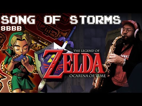 Video thumbnail for Song of Storms ”From ”Zelda: Ocarina of Time”)